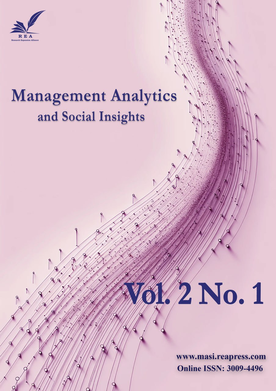 					View Vol. 2 No. 1 (2025): Management Analytics and Social Insights
				